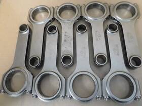 Crs65353dl19 Eagle H-beam Connecting Rods 6.535 Long 4340 Stl 8pc