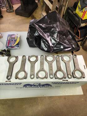 Crs6200bs Eagle Specialty Products Used 6.2 Inch Small Block Chevy Connecting Rods