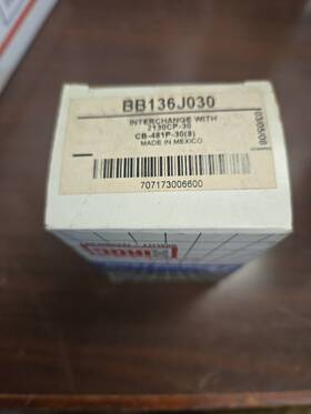 Enginetech Bb136j030 Connecting Rod Bearings Nos