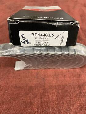 Bb1446.25 Enginetech Rod Bearings Set For Toyota 3.0l/3.4l 3vzfe 5vzfe .25mm Oversized