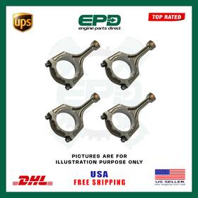 204pt-crod-0012 Epd Connecting Rod X4 Fits Land Rover Jaguar Volvo 204pt 2.0l Petrol Engine - New