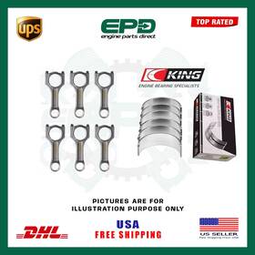 Bmw-n57-cr110214 Epd Connecting Rods With Kings Conrod Bearings For Bmw N57 D30a D30b 3.0l Diesel