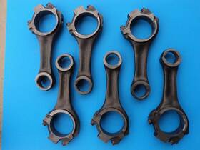 3901566 Factory Dodge Cummins 1989-1998 Ram 12v Diesel Connecting Rod Set Of 6 Usa 1995