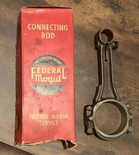 A1343144 Fderal Mogul 1953 1954 1955 Buick Nors 322 Connecting Rod Early V8 With Pinch Bolt