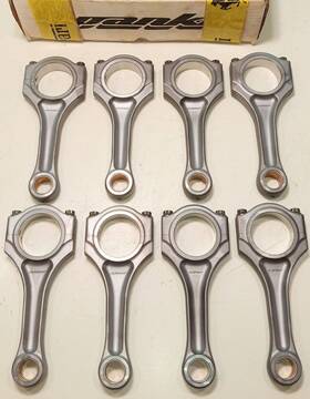 212652 Ferrari Titanium 360 Engine Connecting Rods Set Of 8 Genuine New