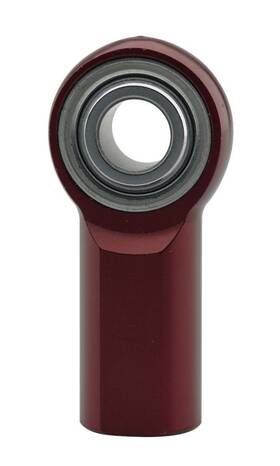 Fk Rod Ends Aljf5 Red 5/16 In Bore Spherical Steel Ball Aluminum End