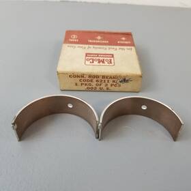 C0de-6211-k Fomoco 1 Pair New Nos 1960-1964 Ford Connecting Rod Bearing .002 Us