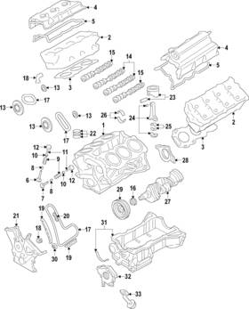 9a5z-6135-a Ford Genuine Piston Pin