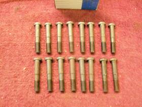 Ford C1ae-6214-a 1950s Connecting Rod Bolts Nos 3/8-24 X 2.10 Inch