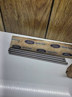 C9zz-6565-a Ford Nos 1969 1970 Boss 302 Mustang Push Rods Set Of 3 Old Stock 6565a