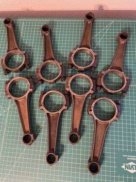 D6ve-aa Ford D6ve-a 8-connecting Rods 460 7.5l 1968-1993 Genuine Oem Football Head Bolt