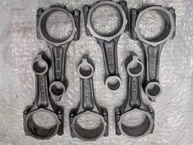 D8be-6205-ba Ford 200ci Connecting Rods D8be 6205 Ba 6cyl Set