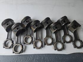 Df41-1-1-2 Ford 390 Fe Rod And Pistons Fits F100 F150 F250 Galaxie Fairlane Mustang Torino