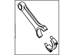Dr3z-6200-b Ford Genuine Connecting Rod