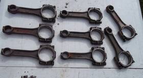 General Motors 305 327 350 400 Sbc Small Block Chevy Piston / Crank Connecting Rod Set 2.25 Inch 302