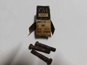 3703530 General Motors 1955 Gm 8 Cyl Engines Connecting Rod Bolts Rusty
