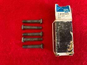 3892670 Gm Nos Corvette Camaro 5 Sbc Rod Bolts Chevelle Chevyii Impala 55 - 68