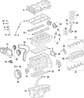 55195295 Gm Genuine Engine Piston Pin