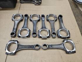 Gm L78 L89 3/8 8 Bbc Big Block Chevy Inch Dimple Connecting Rod Press Fit 396 375hp