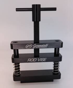 540104 Granatelli Connecting Rod Vise Black Motor Sports