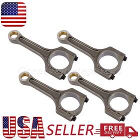 Greatvehiclepart22 606278428258 4pcs Connecting Rod For Hyundai Genesis Coupe Sonata Kia Optima 2012-2016 2.0l