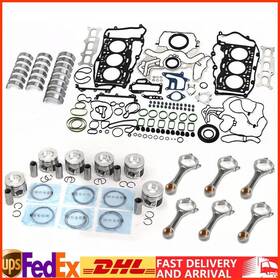 059103383jp Haiuracingparts 3.0tdi Engine Overhaul Rebuild Kit With 6pc Con Rods For Vw Porsche Audi Q5 Q7 Ckv