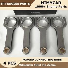 Fcr-mit-4g63 Himycar Racing H Beam Forged Rods 5.906 Inch Fit Mitsubishi 4g63 Pin 22mm