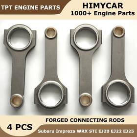 Fcr-sab-ej25 Himycar H Beam Rods For Subaru Ej20 Ej22 Ej25 2.0l 2.5l Engine 5.137 Inch Connecting
