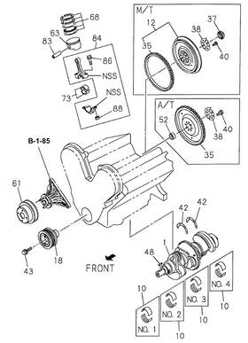 8-97149-195-1 Honda Genuine Piston Pin