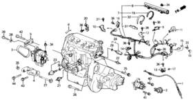 90050-pg7-000 Honda Bolt Flange New Genuine
