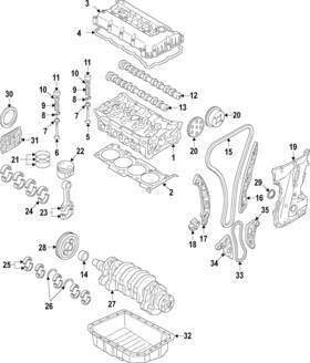 23510-2c400 Hyundai Genuine Connecting Rod For 2010-2012 Genesis Coupe 2.0l