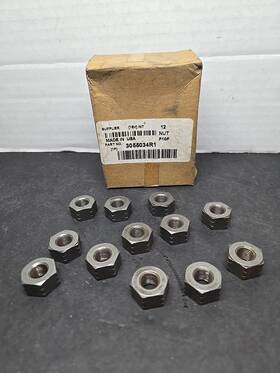 3055034r1 International Nos Lot Of 12 Nut Connecting Rod