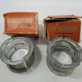 Fb57x10 Johnson Bronze Vintage Ford V8 Bearings Fb 57 X 10 Set Of 2 4 Pieces