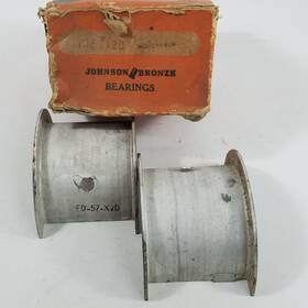 Fd57x20 Johnson Bronze Vtg Connecting Rod Bearing Fd 57 X 20 1 2 Piece