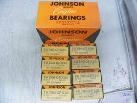 Fd-780cp Johnson X30 .030 Rod Bearing Set Ft58-65 Ford Lincoln Mercury Mel