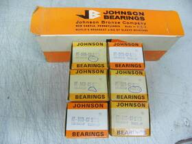 He-580cp Johnson Std Rod Bearing Set 1939-68 Hercules Jxa Jxb Jxc Jxd Jxld