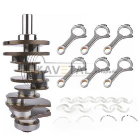 68147110aa Kavetal Engine Crankshaft Connecting Rods With Bearing Kit For Jeep Chrysler Ram 1500 3.0l