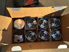 Kb802.040 Keith Black Chevrolet 302 Forged Pistons Rings 40 Over 11-1 Compression Ratio
