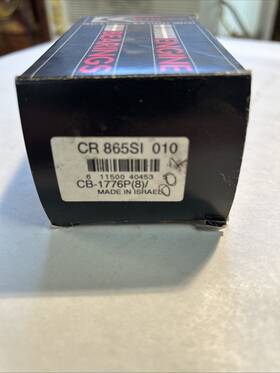 King Bearing 865si Small Block Chevy Connecting Rod Set Cr865si .010. New 307 And 350ci