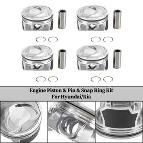 23040-2g510 Kingdarn Engine Piston And Pin Snap Ring Kit For Hyundai Sonata Kia Optima 2.4l 11-19 F13