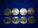 L-2298 L2298 Trw Ford 427 Fe Forged Stroker Pistons Std Used Center Or Side Oiler 2298