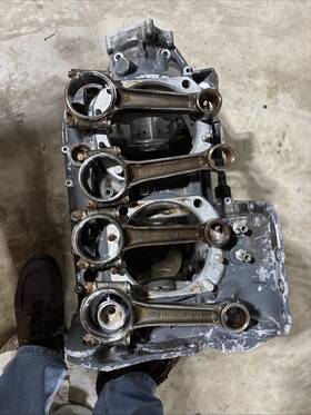 Lw-10716 Lycoming Set Of 4 Used 0-320 Connecting Rods