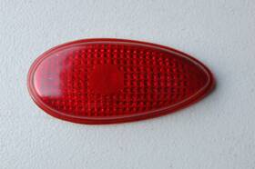 T-307 Lynx Eye Vintage Stop And Tail Light Glass Lens Right For 1938-1939 Ford 307
