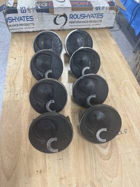 047-00 Mahle 668/047-00 Used Penske Nascar Forged 4.090 Inch Piston Set X 1.0 Ch .787 .800 W 433g