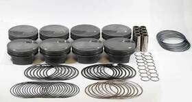 Mahle Pistons 000928980200 Bbc Dome Powerpak Piston Set 4.500 In Bore 38cc