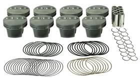 197725130 Mahle Pistons Sbc Ft Powerpak Piston Set 4.030 Bore -5.0cc