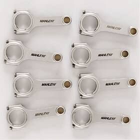 396-454 Manley 14072-8 Connecting Rod Set 6.700 Inch H-beam For Chevy 396-454/502 Bbc
