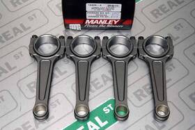14426-4 Manley Performance Turbo Tuff Mitsu 156mm Long Rod 6.142 Inch 4g63t 6 Bolt W 7 Pistons