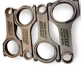 15020-4 Manley Performance For 93-06 Mitsubishi 4g63/4g63t 2.0l H Beam 6.142in Connecting Rod Set