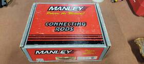 14004 Manley Performance Products Forged Aluminum Connecting Rods Sbc Inch Nos Gasser Bbc Race
